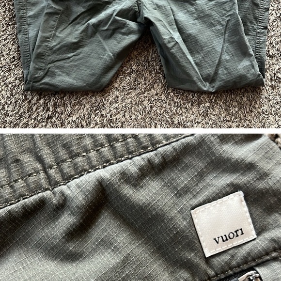 Vuori Women’s Ripstop Pants - Green Camo - Picture 3 of 3